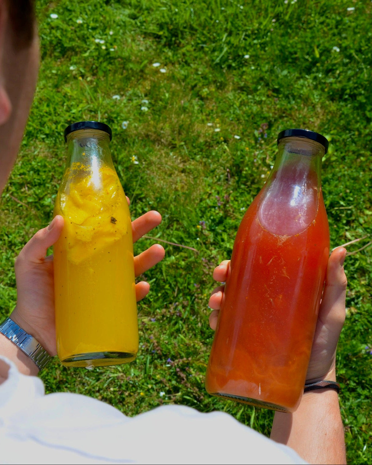 Strawberry Mint kombucha
